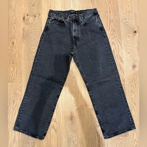Abercrombie & Fitch Black Men's Baggy Jeans